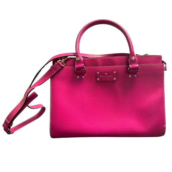 Kate Spade Triple Compartment Hand Bag in Magenta - Picture 1 of 8